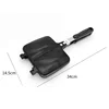 Non-Stick Sandwich Maker Iron Bread Toast Breakfast Machine Sandwich Maker Pancake Baking Barbecue Oven Mold Grill Frying Pan 6