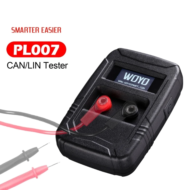 1PC Handheld CAN/LIN Digital Measuring Instrument Baud Rate Tester Car BUS Analyzer Measurement Automotive Maintenance car scanner circuit tester kit