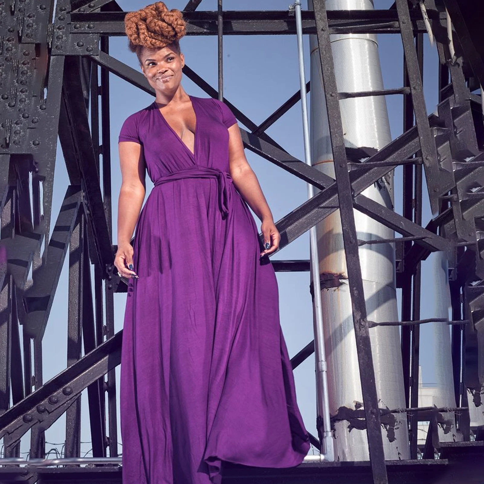 

Sexy Deep V-Neck Chiffon Backless Bridesmaid Dress 2023 Simple Short Sleeve Floor Length Maid Of Honor Dresses Plus Size Women