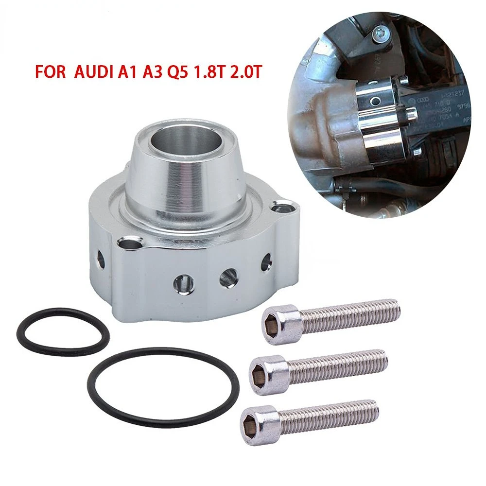 Adapter Spacer Auto turbo Mount Blow Off Dump Valve Kit For Audi A1 A3