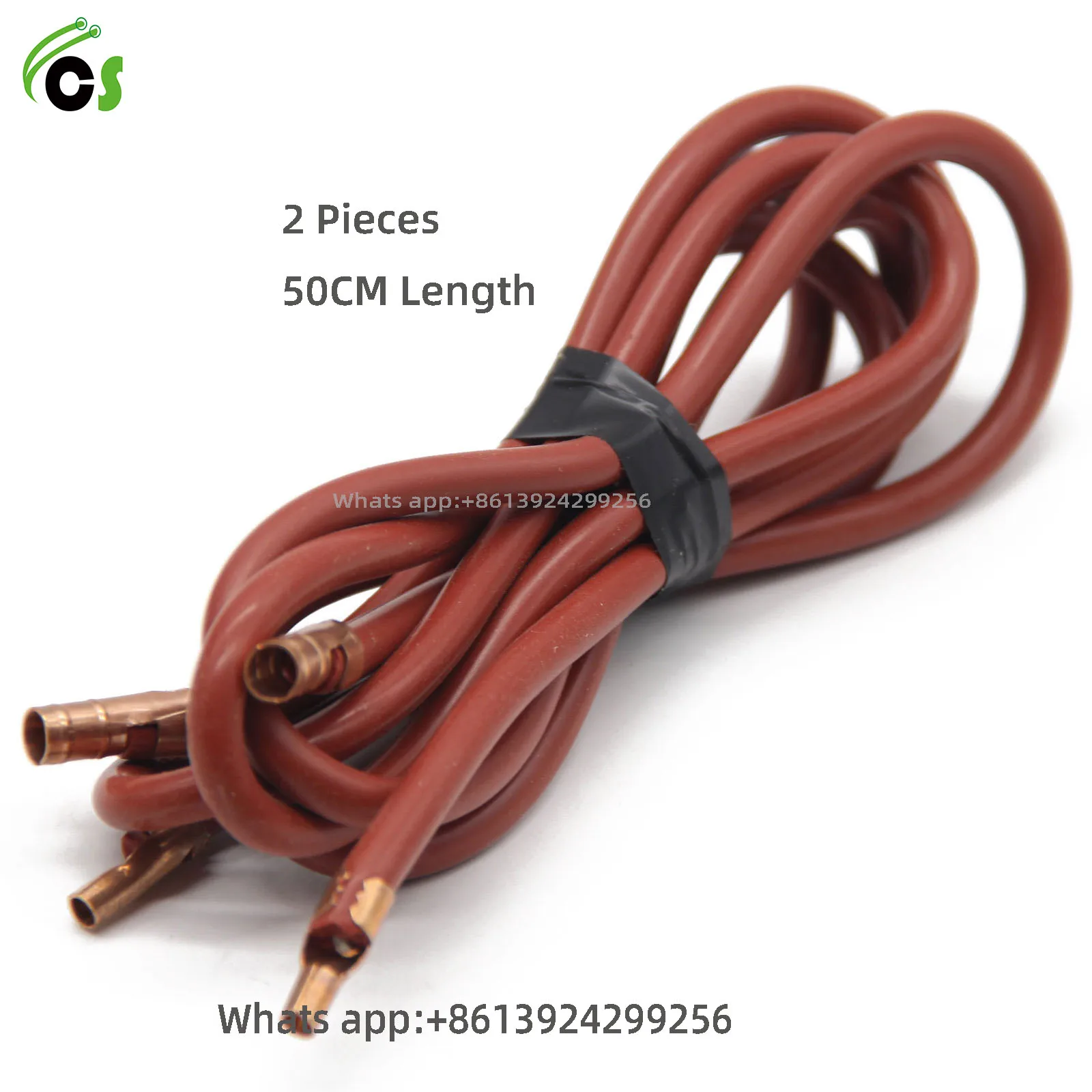 CSBAO(2Pieces)Burner Igniter High Voltage Wire Burner Accessories Ignition High Voltage Line 6.5MM Igniter Cable