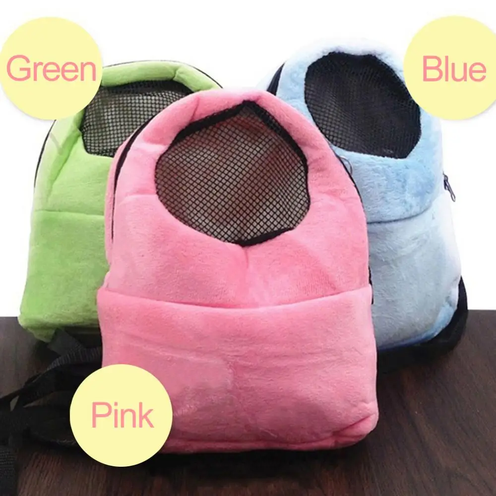 Portable Small Breathable Hamster Pet Carrier Travel Packet Bag Mesh Pouch