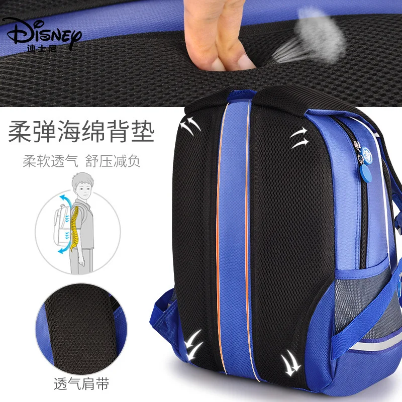 2022 Disney Simba School Bags For Boys Primary Student Shoulder Orthopedic Backpack Large Capacity Grade 1-3 Kids Gifts Mochila