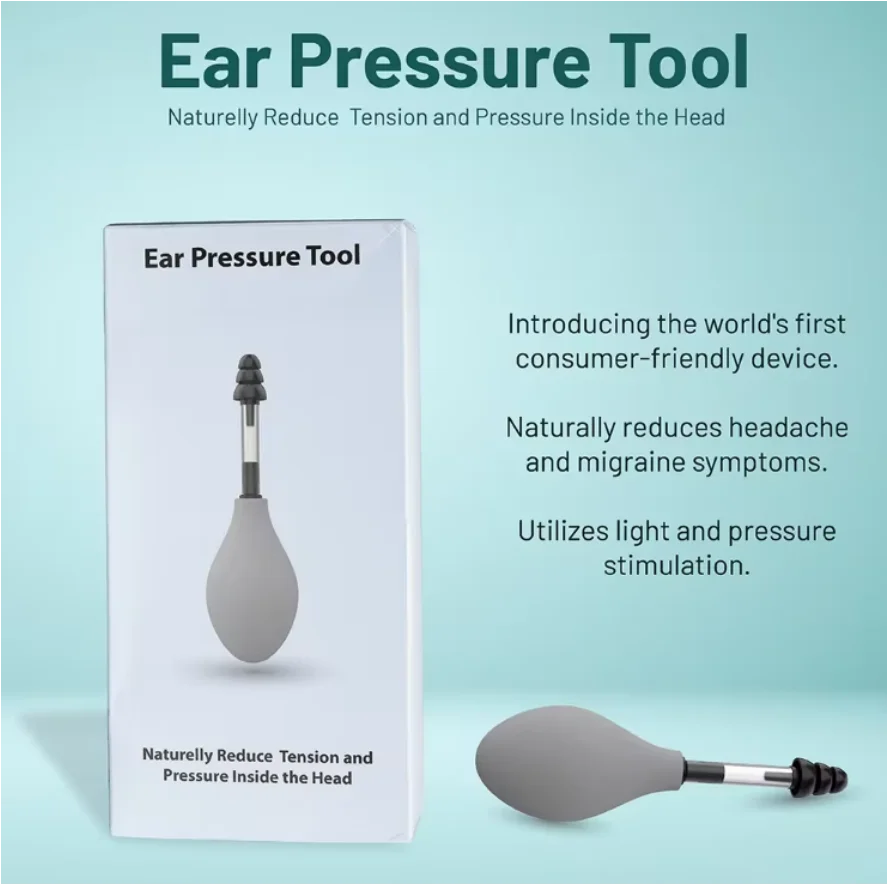 Description Picture 2 of itemEar Pressure Tool Ear Pressure Reduces Tension and Pressure from Headache and Migraine Symptoms Through Inner Ear massage tool