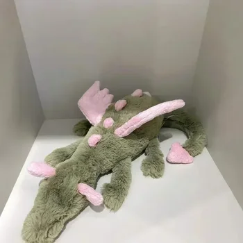 66cm Jelly Gift Matcha Cherry Dragon doll And 20cm Pink Dragon Keychain Bedroom Pillow Cat And Dog Play With Toys s 1