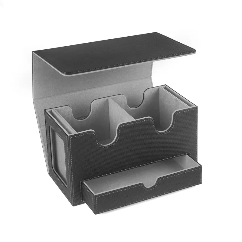 Deck Box with Commander Display 3-in-1 Sports Card Storage
