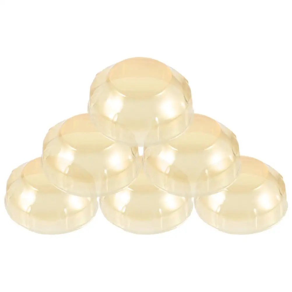 6 Pcs Smoke Detector Cover Flexible Dust Machine Plate Alarm Smoking Washing Fire Safety