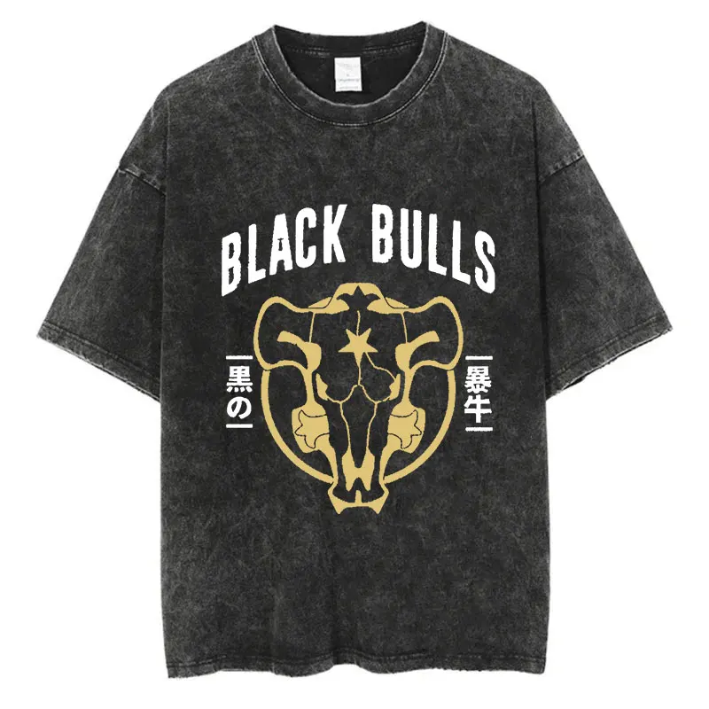 Anime Black Clover Hoodies Hip Hop Vintage Sportwear Men Women