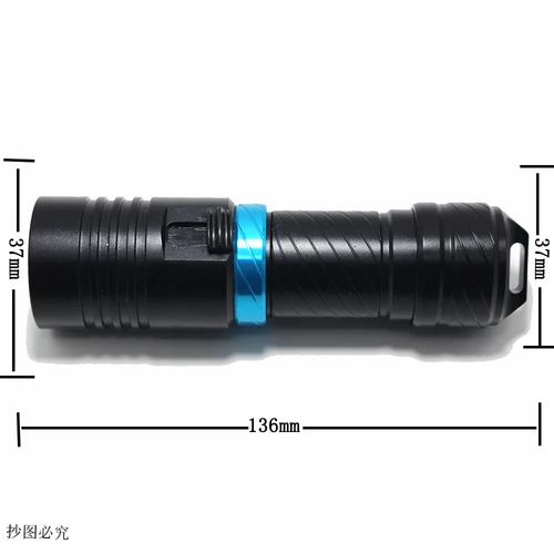 LED 스쿠버 다이버 손전등, 100m 3800 루멘, L2 LED 토치, 방수 랜턴, 캠핑, 낚시, DX1 XM -L2, 신제품 4