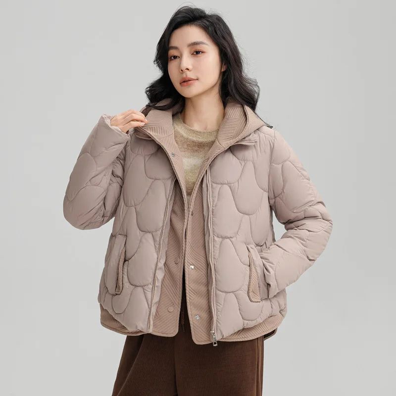 Thick Fashion Overknee Long Down Cotton Jacket Coat