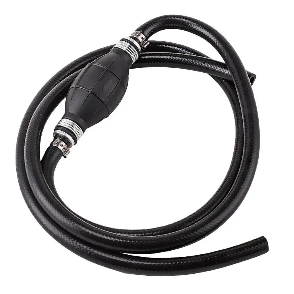 Marine Outboard Boat Fuel/Gas Hose Line Assembly 6mm 1/4`` with Primer Bulb