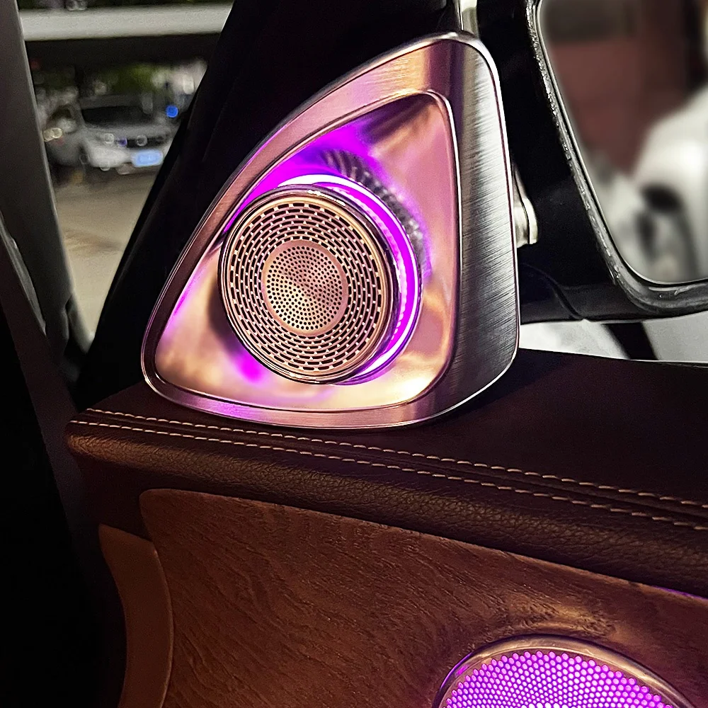 

New Product W205 4D Tweeter Atmosphere Lamp 4D Rotating Tweeter Speaker 64 Color Ambient Light For Mercedes C-class W205