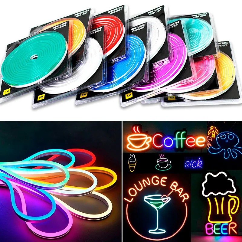 

12v 2835leds LED stirp lights 6*12 neon lights 5M/SET