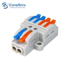 

Quick Connect Terminals Plug-In Installation Push-In, Wire Connectors Splitters Household Circuit Retrofit Kits 0.08-4mm²