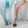 Protective Cover Walking -legged Crutch Pad Cane Accessory Rubber Accesories 3