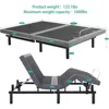USB Ports, Wireless Remote, Assembly Needed, Ergonomic, Bed Frames, 3