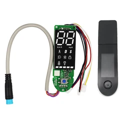 Enhanced Bluetooth Dashboard + Switch Panel Circuit Board for Electric Scooters - Premium Replacement Spare Parts (As Shown)
