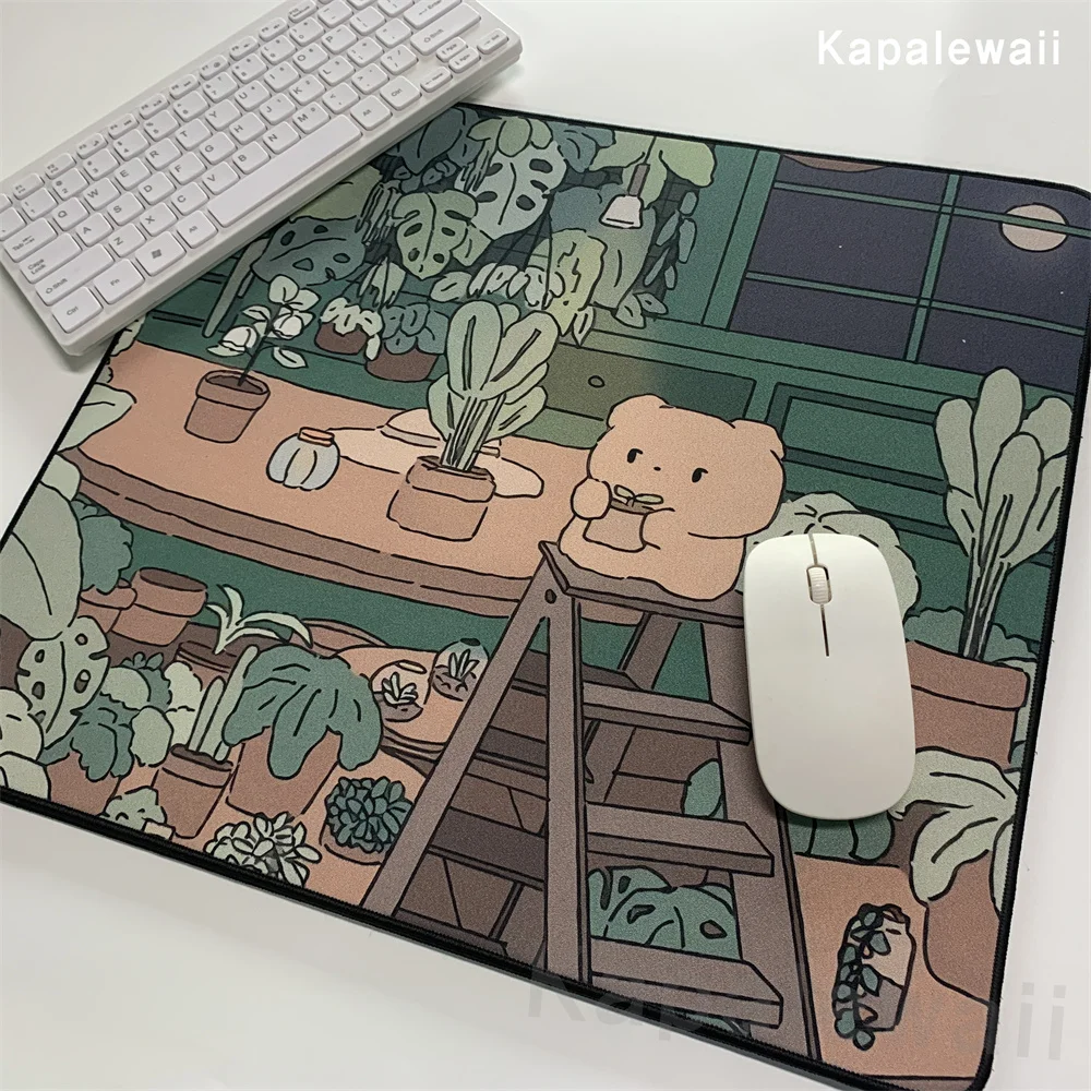 

Коврик для мыши с управлением, профессиональный игровой коврик для мыши, милый медведь, коврик для мыши с контролем скорости, Настольный коврик для геймера, коврик для мыши, офисный Настольный коврик