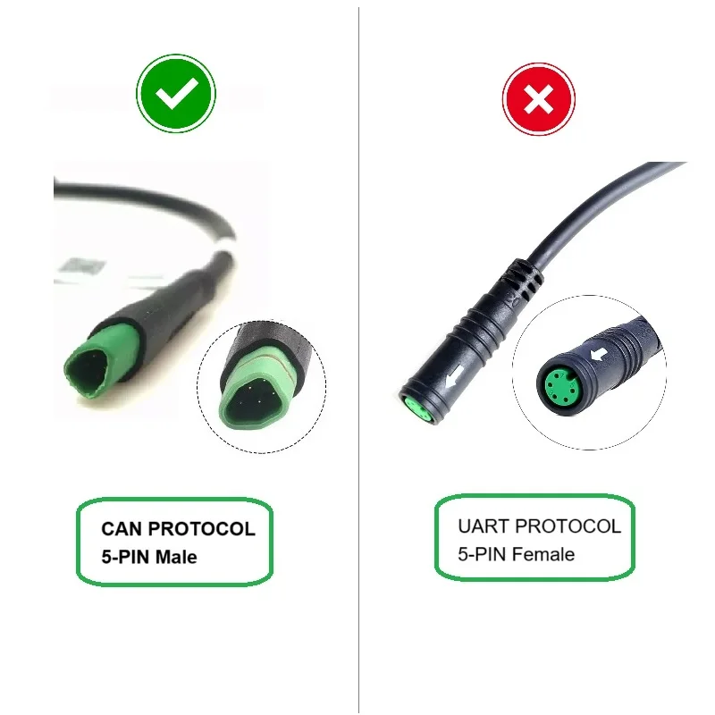 바팡 DPC18 디스플레이 캔버스 CAN 프로토콜 컬러 LCD 전기 자전거 미드 드라이브 모터 M500 M600 M510 M560 M800 M820용