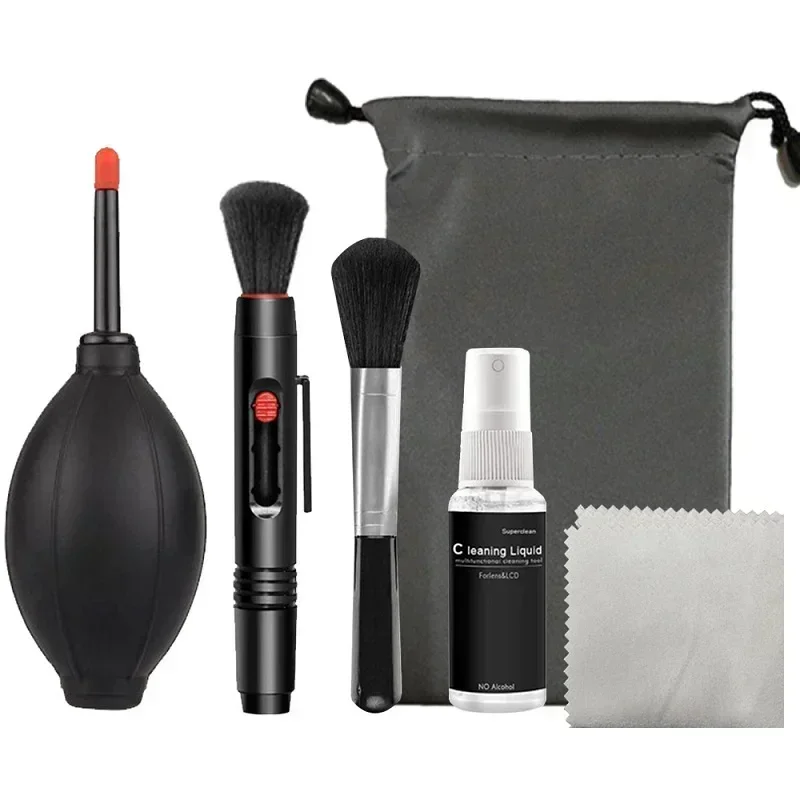 Cleaning Kit for Professional Camera Dust DSLR Lens Digital Tool Lenses Iconic Brand Fujifilm Nikon Iconic Brand Sensor B Glasses Photography