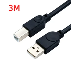 High Speed USB 2.0 Cable - Premium Male to B Printer Cord (3M)