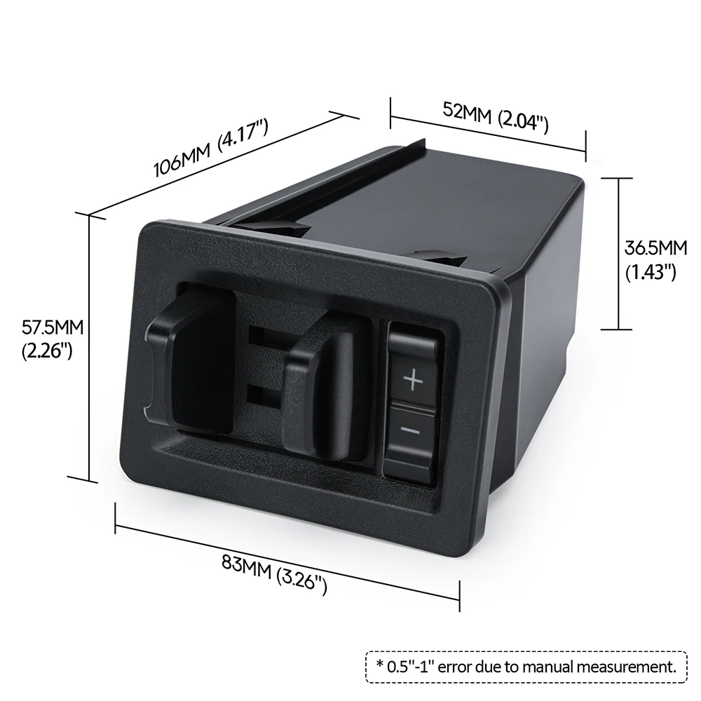 Trailer Brake Control Module For 17-21 Ford F250 F350 Black Interior Switch Assembly Ensure Driving Safety HC3Z2C006AA