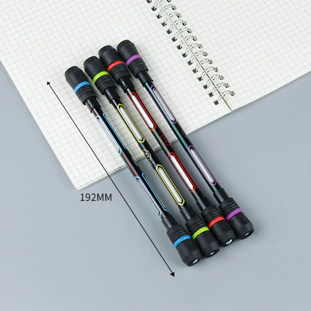New Novelty Pressure Relief Aggravated Intelligence Toy Anti-Skid Rolling Spinning Pen Non Slip Rotating Gaming Pen