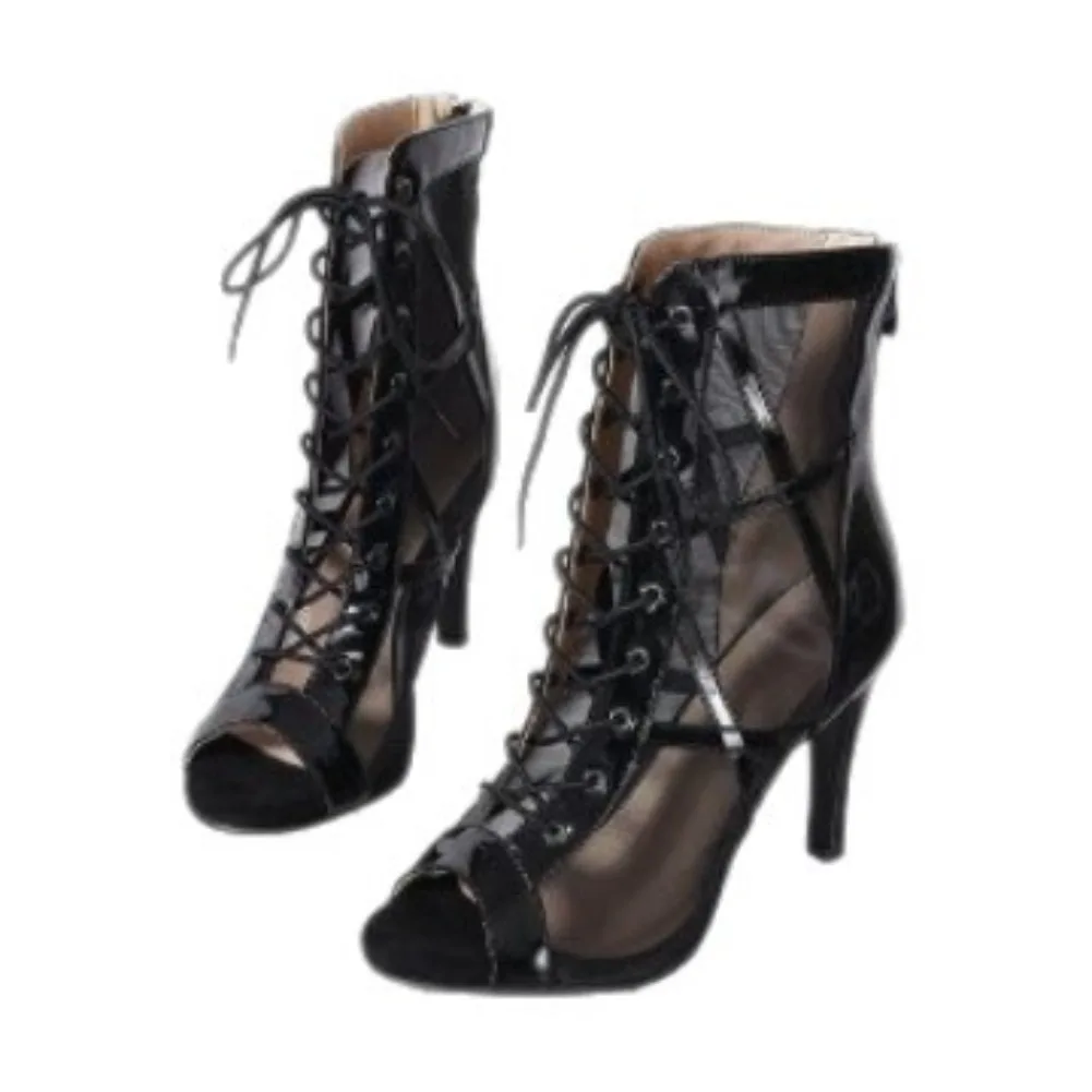 2025 New Brand Party Boots Sexy Stilettos Thin High Heels Footwear Dance Shoes Latin for Ballroom Basic Night Club Womens Shoes