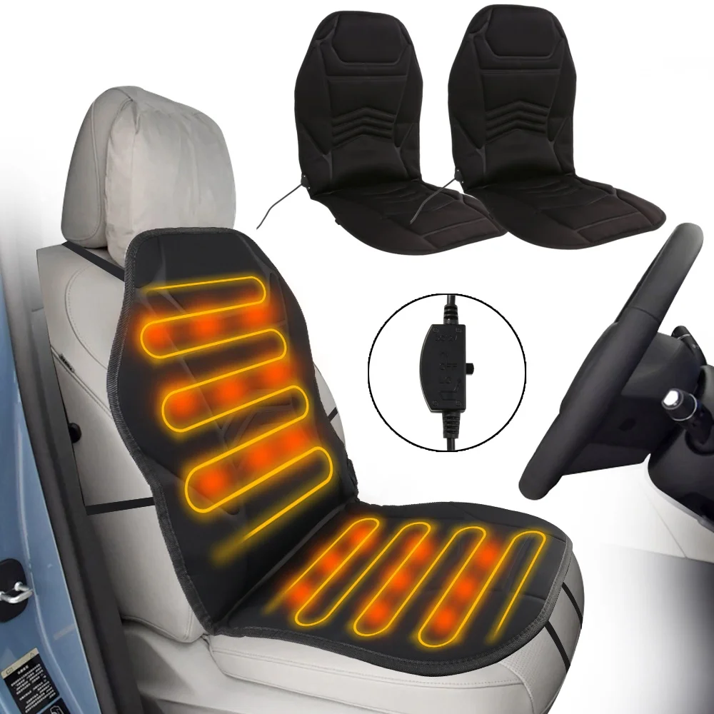 Universal 12V Car Heated Seat Cushion for Winter