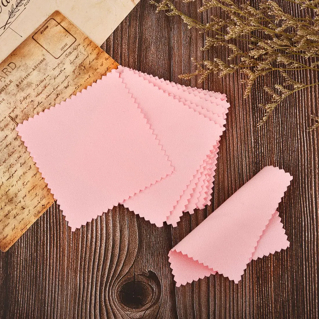Silver Polishing Cloth Set - 50 Pack of Premium Soft Cleaning Wipes