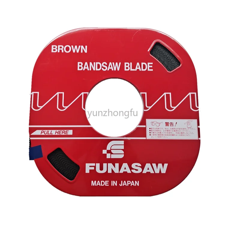 

Band Saw Funa Shaw Saw Blade Red Single Bimetal Small Disc Belt Platting Piece 5mm6mm8mm