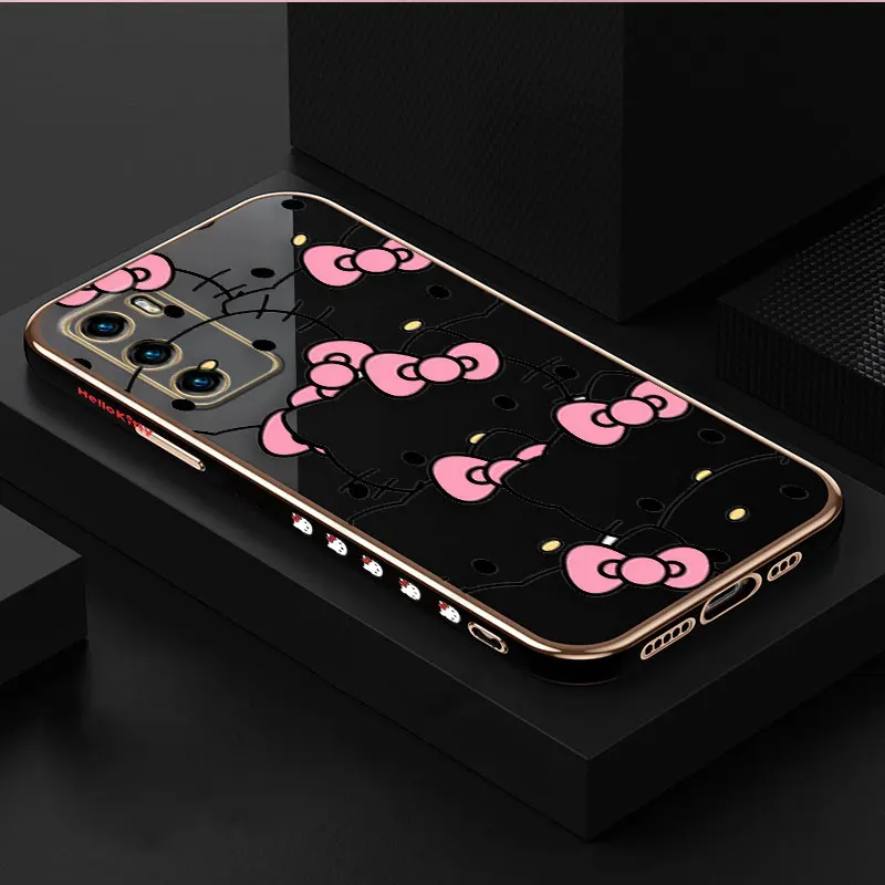 thumbnail image 1 of Pink Art Hello Kitty Cat Cover Smooth E-TPU Phone Case Huawei MATE 20 20X 30 40 P20 P30 P40 LITE MAGIC 5 PRO Y9 PRIME Case Funda, 1 of 5