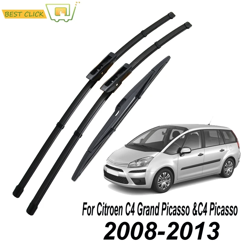 Misima Windscreen Wiper Blades For Citroen C4 Grand Picasso /C4 Picasso Front Rear Window Set Kit