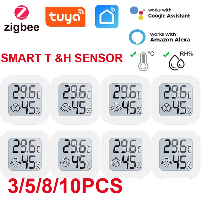 Умный термометр Tuya ZigBee