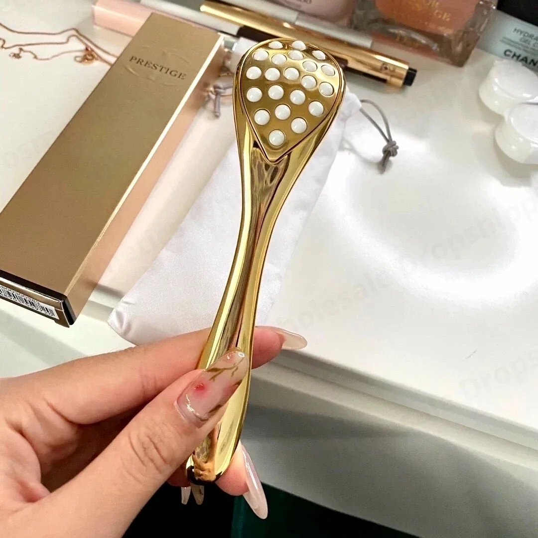 

D Prestige Gold с 21 керамическим жемчужным массажером для лица и шеи