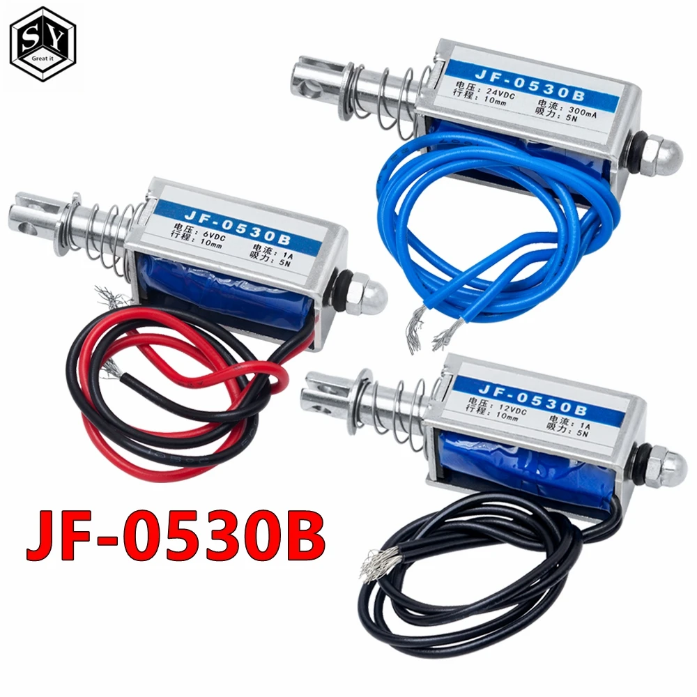 23a Battery 12v Magnetic Actuator Jf-1039b Dc 6v 12v 24v 25n 10 Millimetri Corsa Push Pull Type Open Frame Solenoi 12v Solenoid Actuator 23a 12v Alkaline Battery