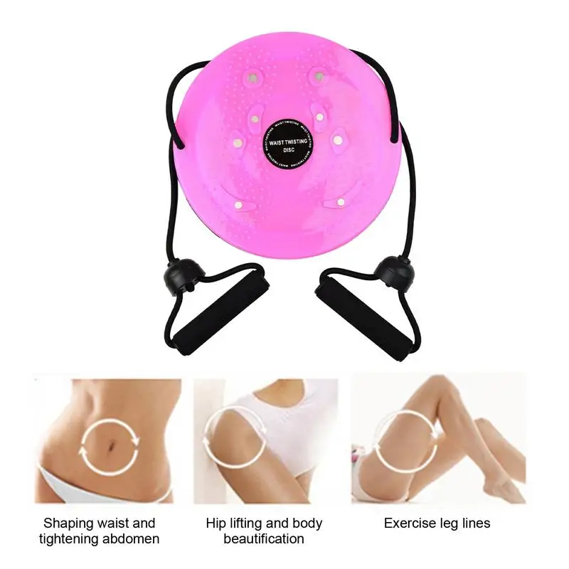 

Waist Twisting Disc Fitness Balance Board Weight Lose Trainer With Handles Waist Exerciser Twist Board Foot Massage Plate