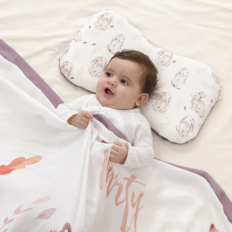 최고 안락한 면 모슬린 Swaddle 담요 연약한 누비이불
