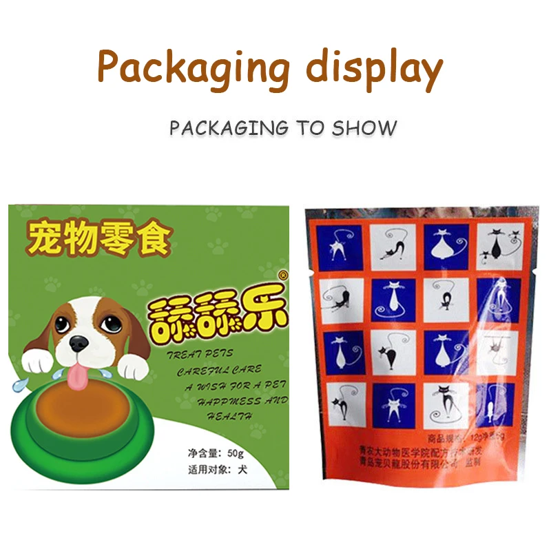 Healthy Dog Licking Candy Pet Treats Cat Sugar Dog Food Solid Energy Ball  Nutrition Sugar Pet Licking Supplies Snacks Toys Cat Dog Favor