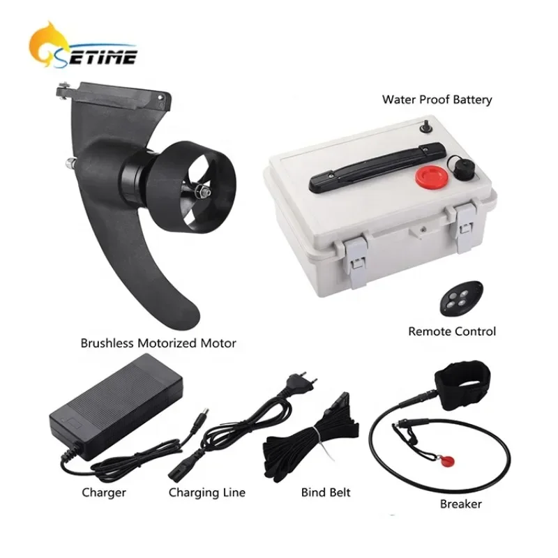 

Surfboard Electric Fins High Speed and High Power Propeller Electric Motor Fin