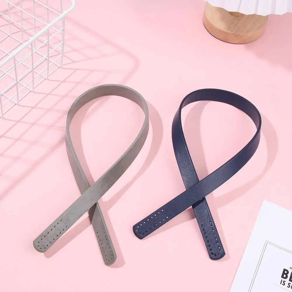 PU Leather Shoulder Bag Strap 2Pcs PU Leather Shoulder Bag Strap Women Girls Bag Handles DIY Replacement Handle for Handbag Belt Accessory