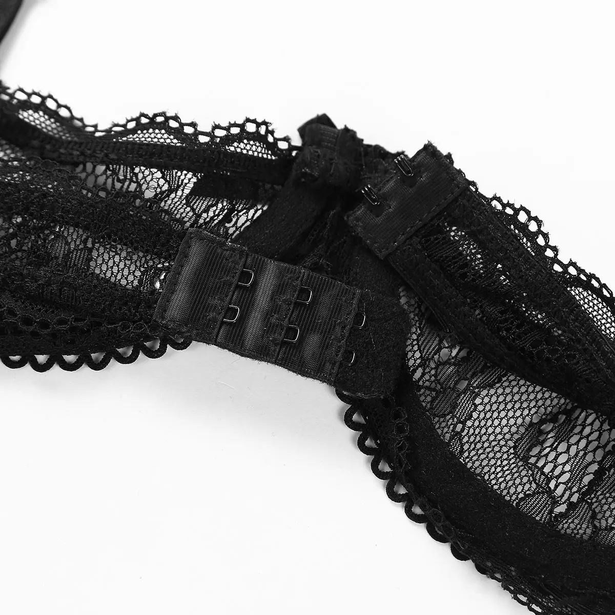 Women Sexy Open Cups Exposed Nipple Bra See-through Lace Lingerie Tops Adjustable Straps Underwire Brassiere Underwear Nightwear