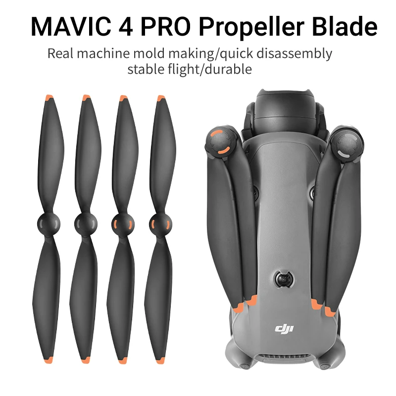 Hélices DJI Mavic 4 Pro 4 pièces - Dégagement rapide, Faible bruit