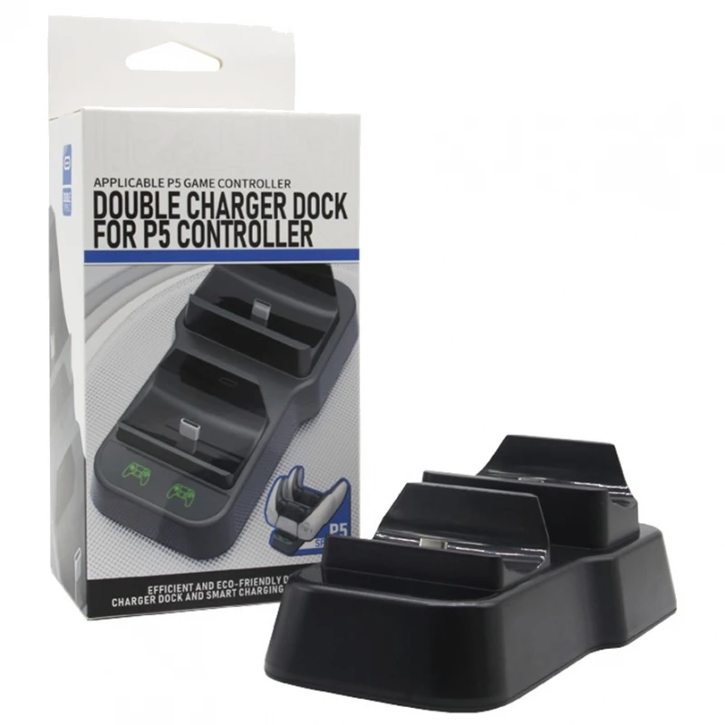 Caricabatterie Dual Usb Per Sony Play Station 5 Supporto Di Ricarica Ps5 # Sony Play Station 5 (Cfi-1015A, Cfi-1016A)