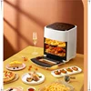Kitchen electric oven 15L automatic large capacity air fryer transparent visual multi-functional oven 2