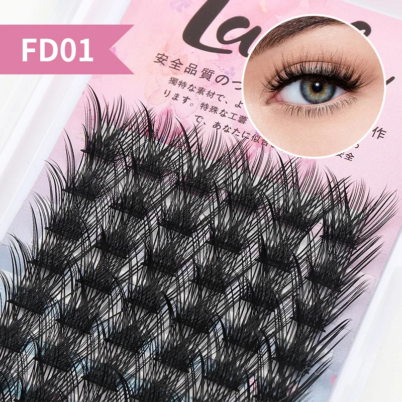 

Mink Eyelashes Natural Eyelash extension 3D Russia Volume Individual Eyelash Cluster Makeup Tools Lashes