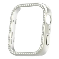 Elegant Bling Diamond Bumper with Anti - Scratch Screen Protector Case for Huawei Watch Fit 4 (Star)
