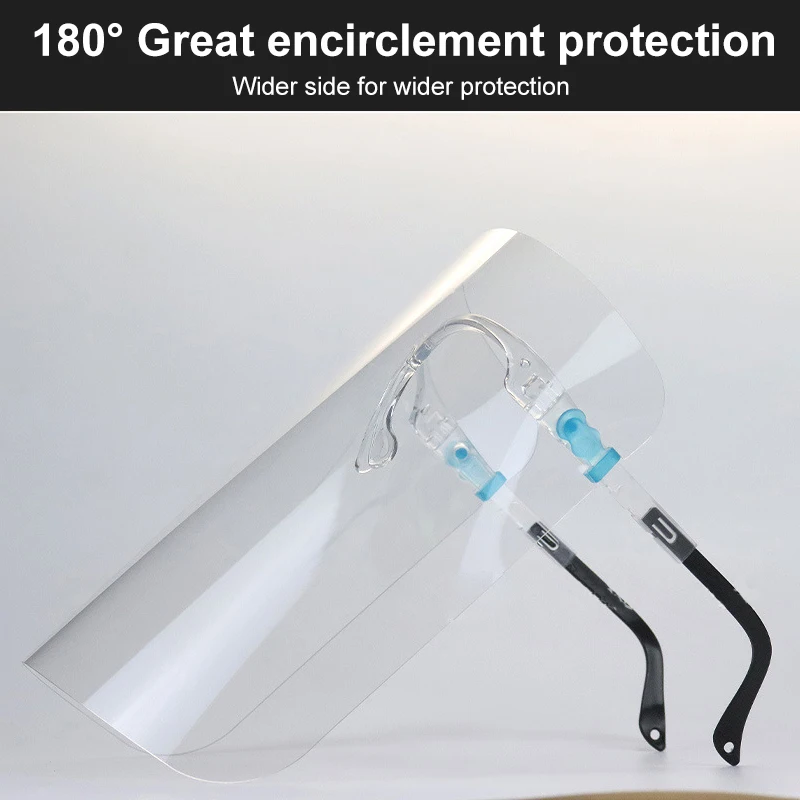 Work Protection Mask 1/2PCS Anti-splash Face Shield Goggles Screen Visor Eye Protection Glasses