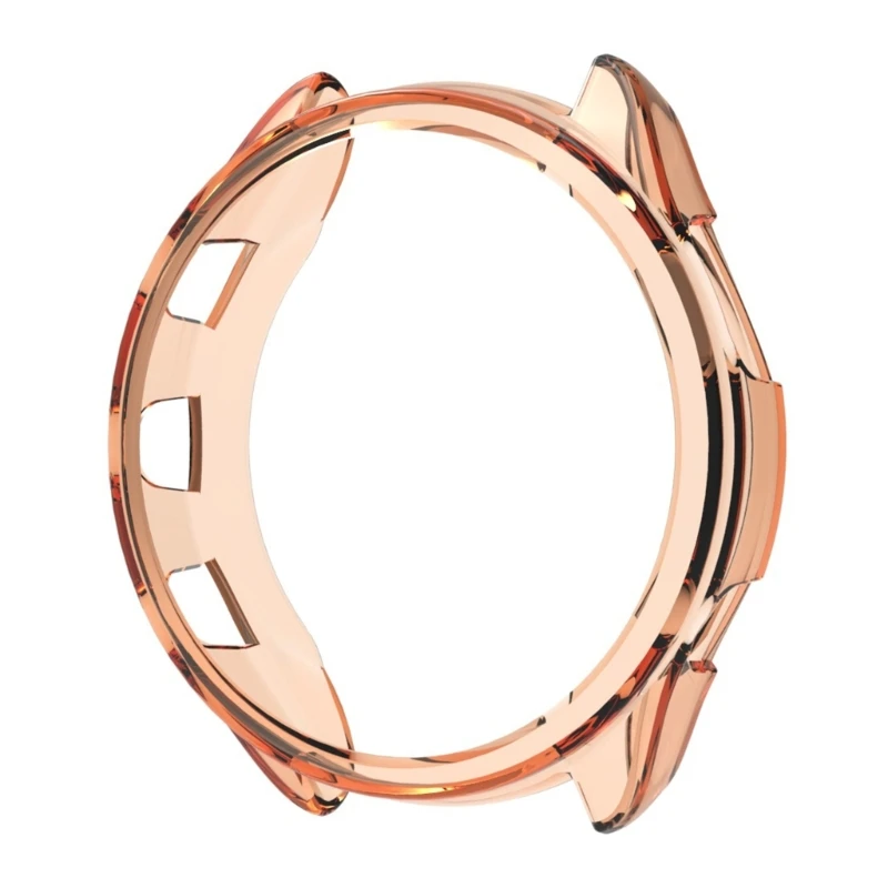 Clear Screen Protector Cover for Smartwatch - Protective Case with Full Edge Coverage & Shock-Resistant Bumper Shell
