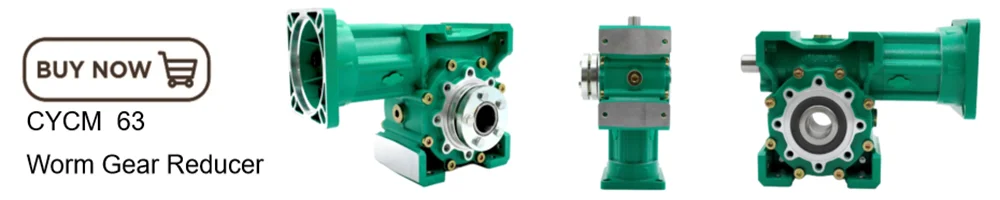 Description Picture 4 of itemCHENYUE Adjustable Backlash 0.5-2Arc Minute Worm Gearbox CYCM75-VS Input 19/20/22/24/28 Output 35 Ratio 5:1/80:1Free Maintenance